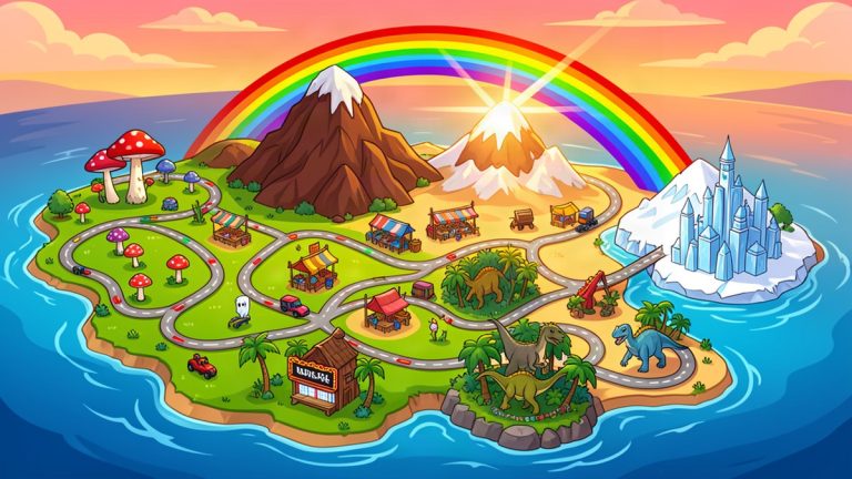 Toutes les maps de Mario Kart World