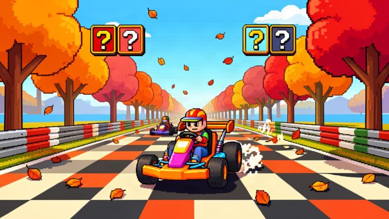 La meta actuelle de Mario Kart World